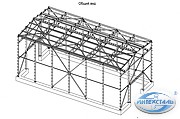 Ангар с краном 3,2 тонны