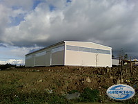 построить модульный ангар