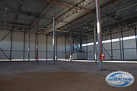 система воздушного отопления и вентиляции складского терминала