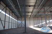 разводка воздуховодов на складе