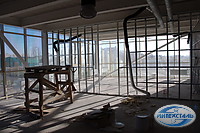 монтаж перегородок и отделка помещений