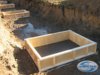 фундамент для каркаса ангара