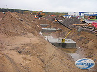 ФОТО Заливка фундамента