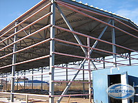 монтаж каркаса