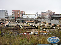 Монтаж фундамента