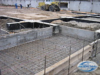 Армирование ж/б плиты