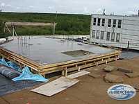 заливка плиты перекрытий