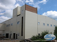 производственное здание из сэндвич панелей