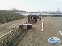 армирование фундаментной балки