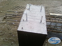 анкера в монолитном столбе