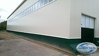 продажа ангаров из сэндвич панелей с фото