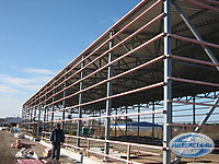 монтаж панелей на складе фото