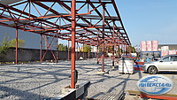 монтаж каркасного ангара монтаж каркасного ангара